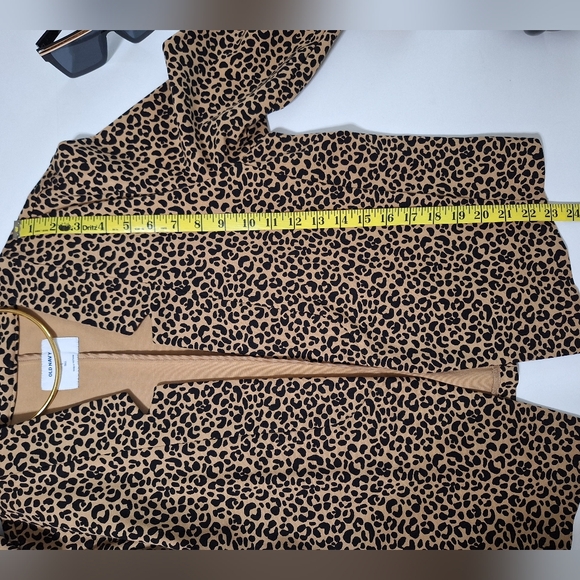 Old Navy Leopard Stretch Open Front Blazer - Picture 10 of 13